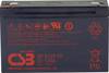 CSB Battery GP 6120 Standby USV GP6120F2 Batteria al piombo 6 V 12 Ah Piombo-AGM (L x A x P) 151 x 101 x 50 mm Spina piatta 4,8 mm, Spina piatta 6,35 mm Esente da manutenzione, Bassa autoscarica