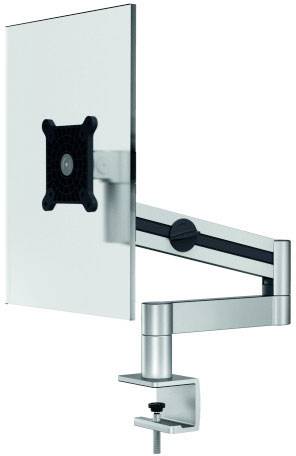 Durable 508323 Supporto da tavolo per monitor 1 Display: (s) 53,3 cm (21") - 96,5 cm (38") Argento Ruotabile, Girevole, -0
