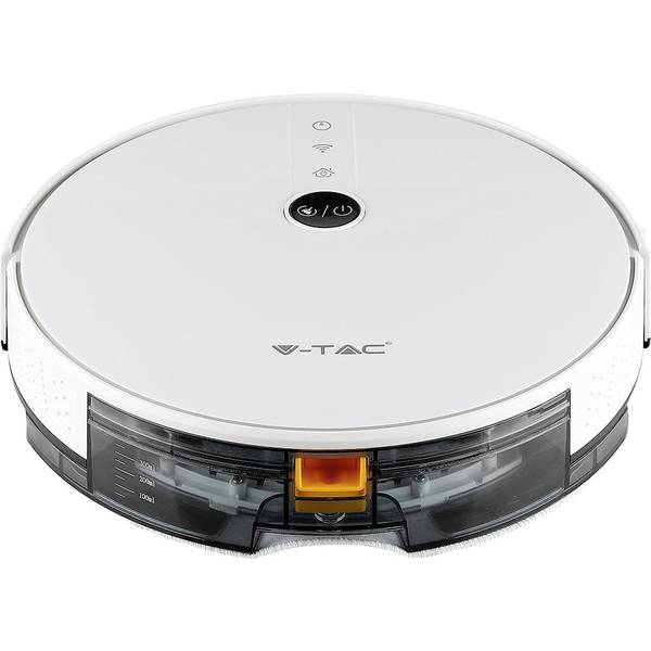 V-TAC VT-5555 white Robot per pulizia Bianco Telecomandabile, Gestito da app, Compatibile...