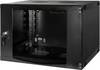LogiLink W06F64B Armadio rack da parete 19" (L x A x P) 540 x 330 x 450 mm 6 U Schwarzgrau (RAL 7021)