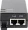 Un dispositivo di rete nero con due porte Ethernet, etichettate 'LAN' e 'POE'. In alto sono presenti gli indicatori di stato 'POWER' e 'ACTIVE'.