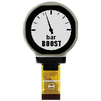 Indicazione di uno strumento circolare con scala da 0 a 1,5. L'indice punta su 0. Sotto è scritto 'bar BOOST'.