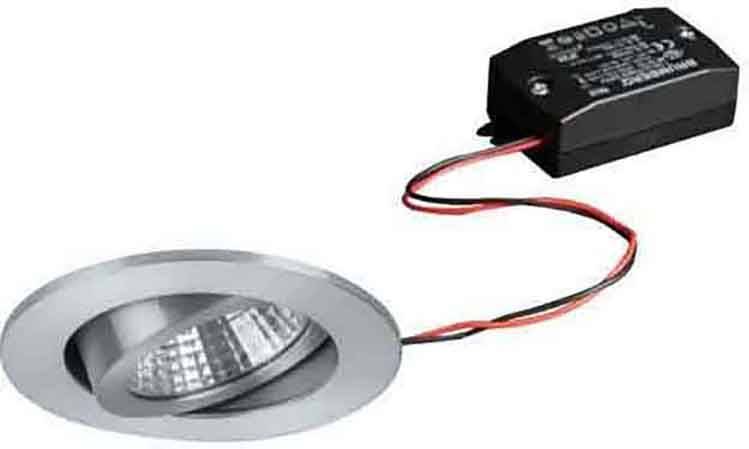 Brumberg 38261253 38261253 Lampada LED da incasso LED (monocolore) assente 7 W Alluminio