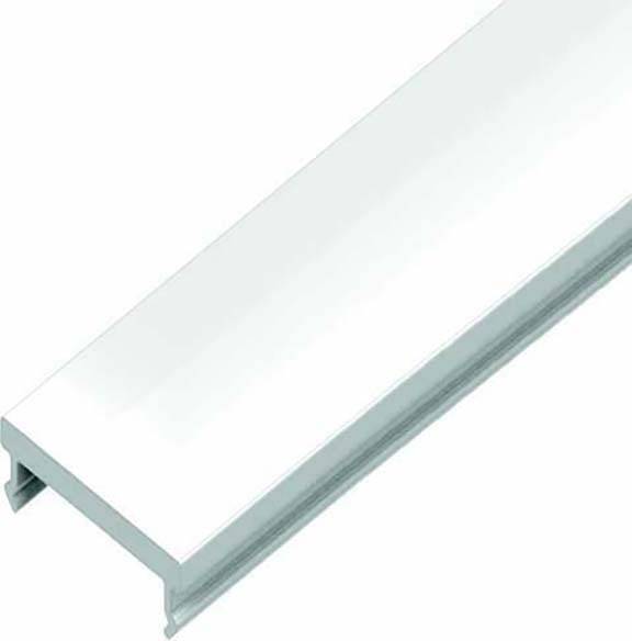 Connettore H metallico per profili, utilizzato prevalentemente in applicazioni edili per collegare stabilmente pannelli o strutture.