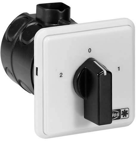 Helios Ventilatoren PDU 12 Commutatore a camme 1 pz. Tens.comm.max: 400 V/AC Pezzo