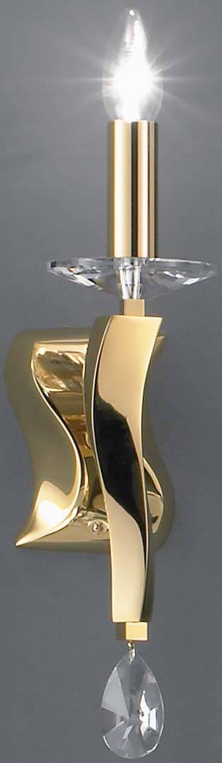 Brumberg 809041 809041 Lampada da parete E14 40 W Lampada ad incandescenza Oro