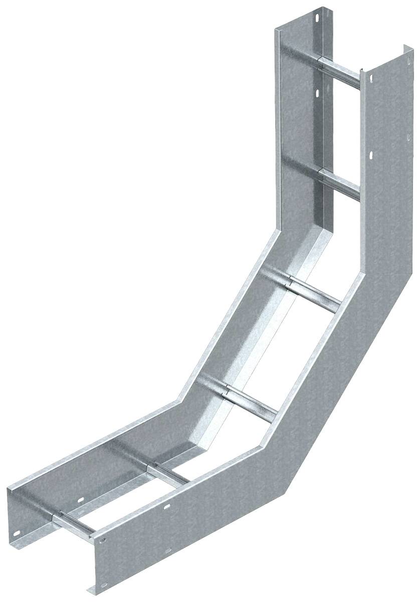 Un'impalcatura grigia, a gradini, con diverse travi e lati aperti. Sembra progettata per scopi edili o meccanici.