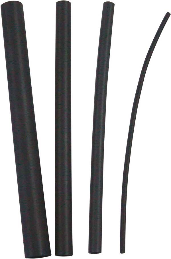 3M 7000099208 Guaina termoretraibile Nero 102 mm 51 mm Restringimento:2:1 1 pz.