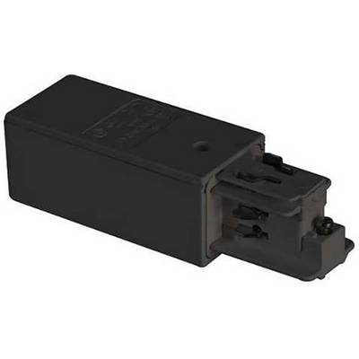Un relè elettrico nero e rettangolare con più piedini, utilizzato nei circuiti elettrici per il controllo.