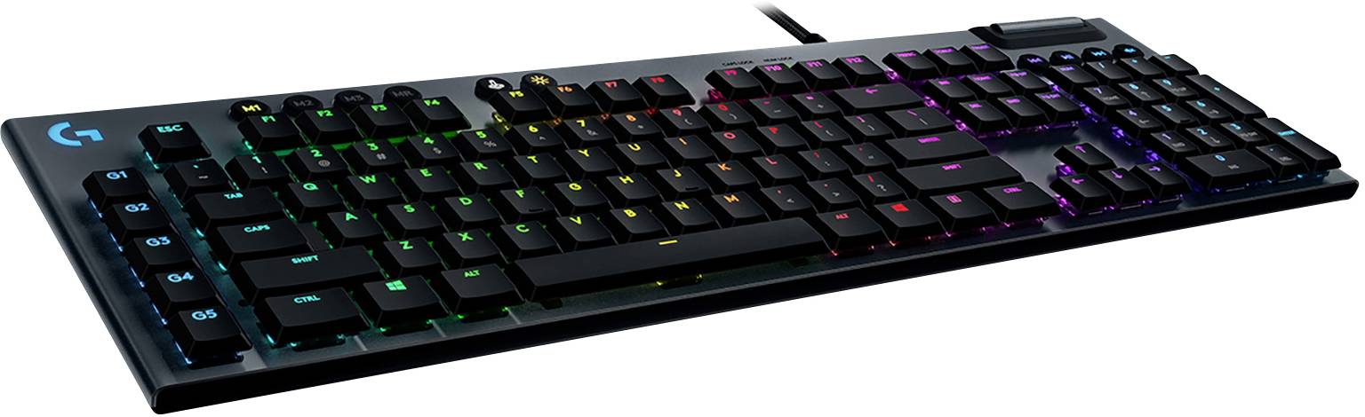 Logitech Gaming G815 LIGHTSPEED Cablato Tastiera da gioco Inglese US, QWERTY Nero