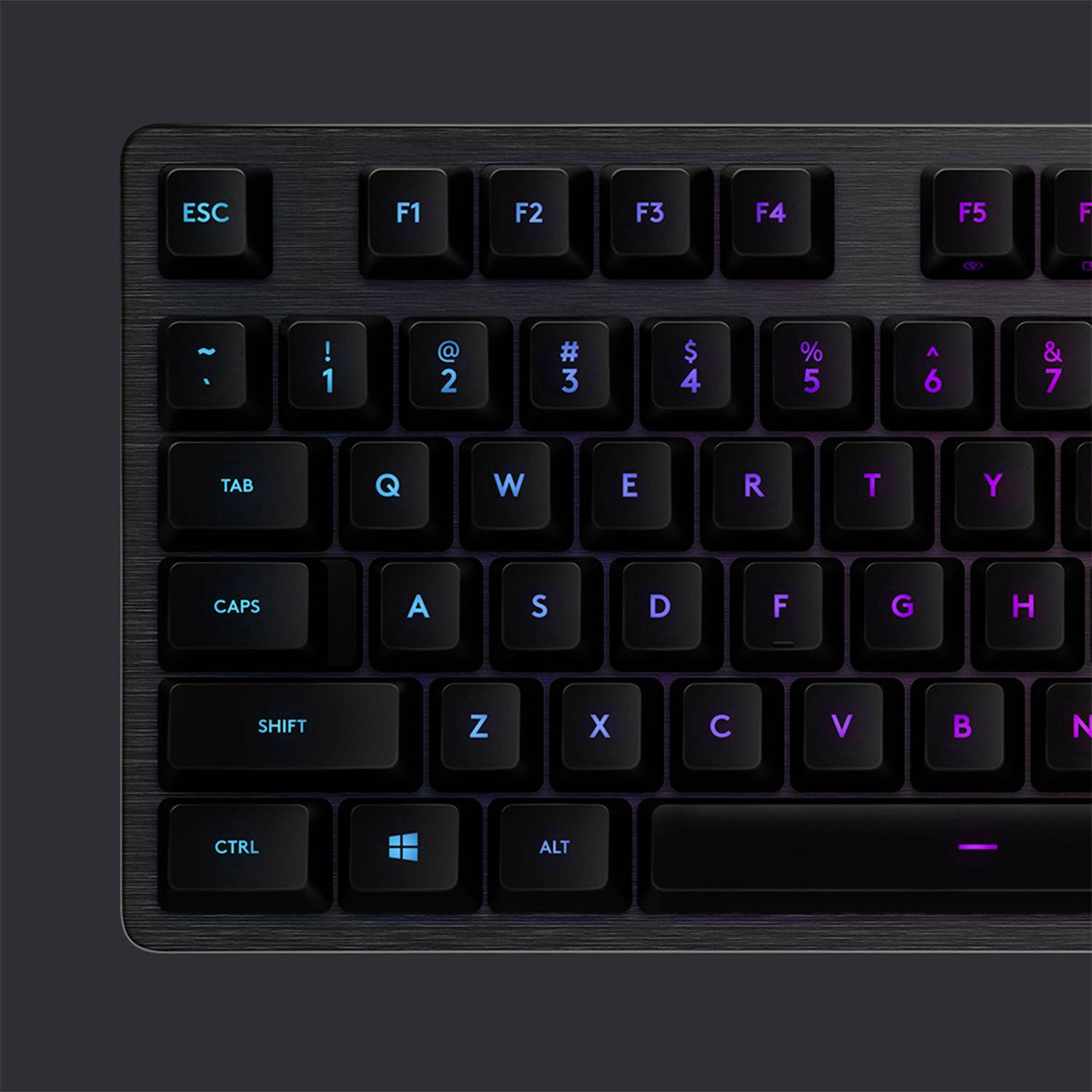 Logitech Gaming G512 CARBON Cablato Tastiera da gioco Inglese US, QWERTY Carbonio pulsanti multimedia, Illuminato, Porta-3