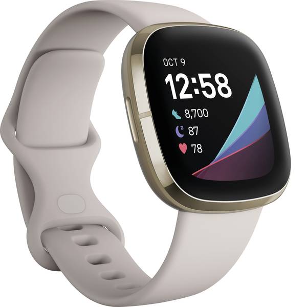 Dispositivi indossabili - FitBit Sense Smartwatch Uni Bianco - Dispositivi indossabili - FitBit Sense Smartwatch Uni Bianco -