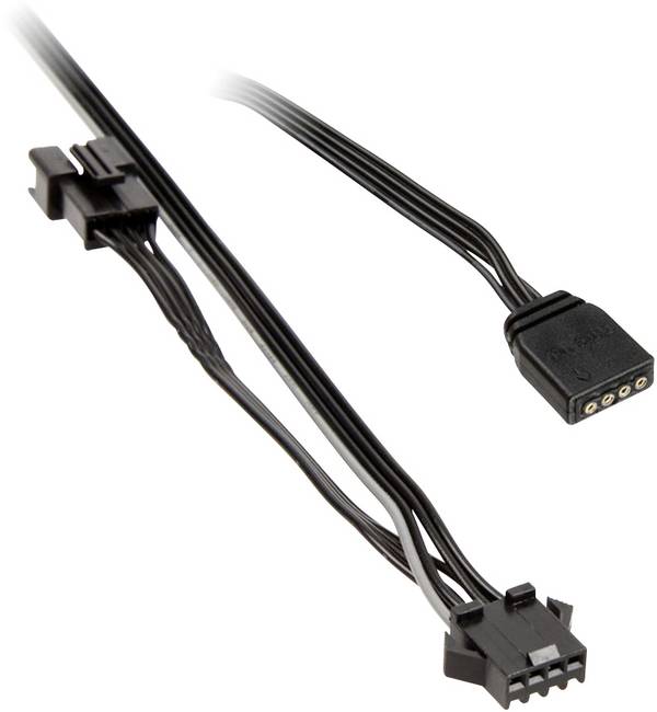 Phanteks PH-CB-RGB4P cavo adattatore LED  600 mm Nero