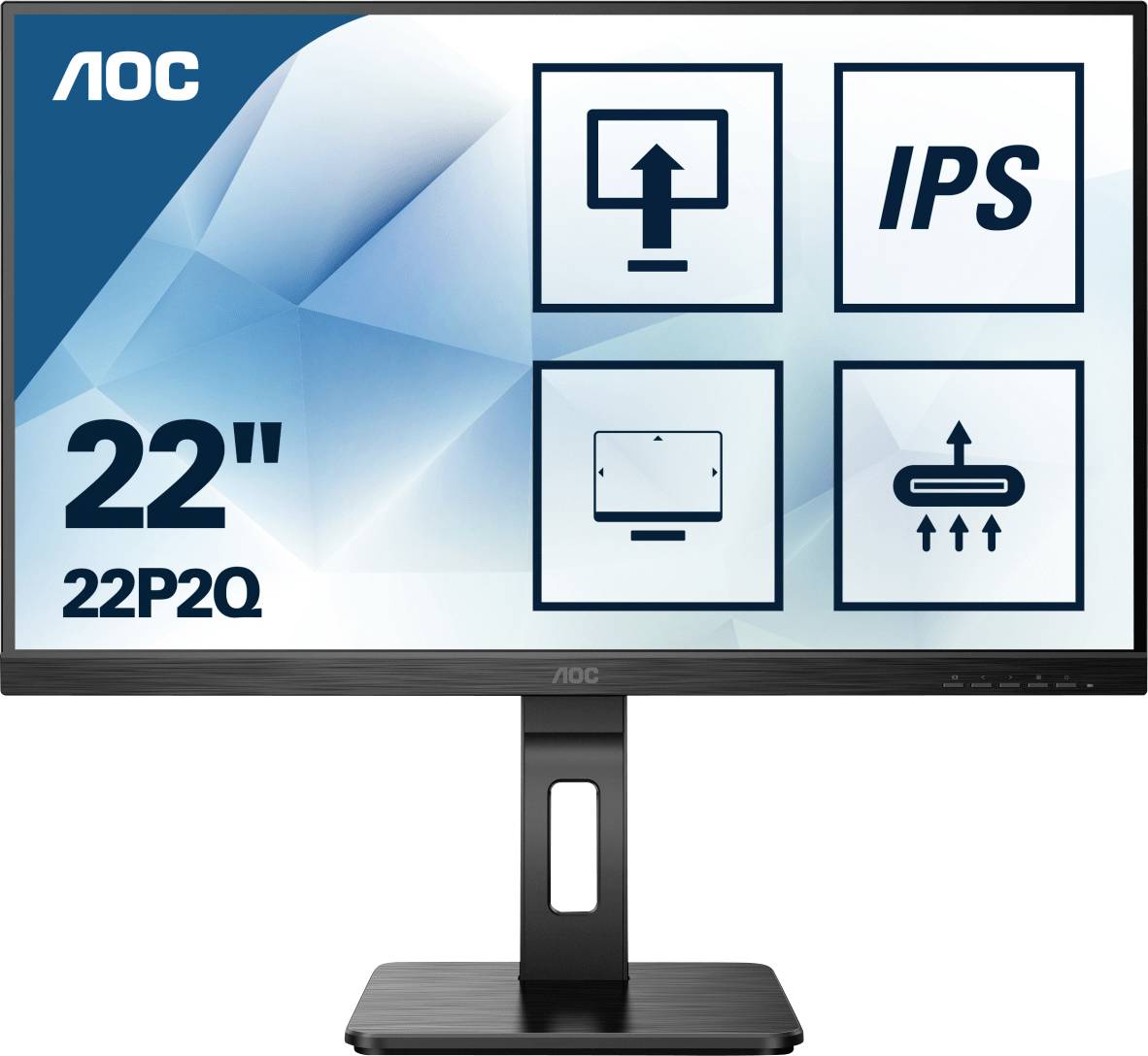 AOC 22P2Q Monitor ERP E (A - G) 54.6 cm (21.5 pollici) 1920 x 1080 Pixel 16:9 4 ms Presa microfono IPS LED
