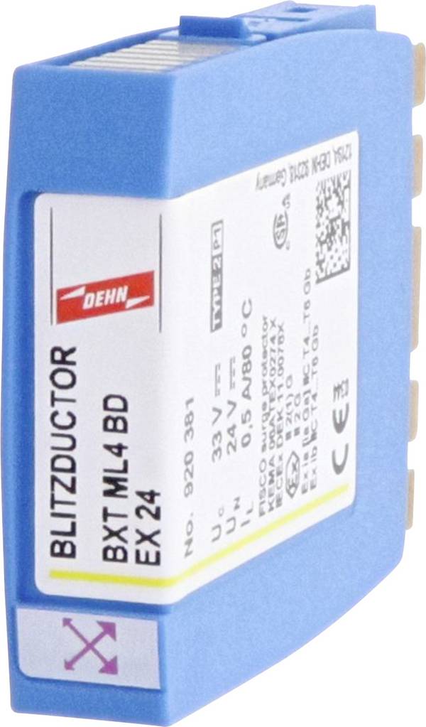 DEHN 920381 BXT ML4 BD EX 24 Scaricatore di sovratensioni   20 kA  1 pz.