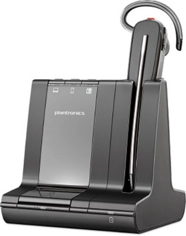 POLY Savi 8240 Office Kopfhörer Ohrbügel - im Ohr Schwarz Bluetooth (211819-02)