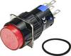 TRU COMPONENTS TC-9219052 Pulsante illuminato 250 V/AC 3 A 1 x Off / On Permanente Rosso (Ø) 18 mm IP65 1 pz.