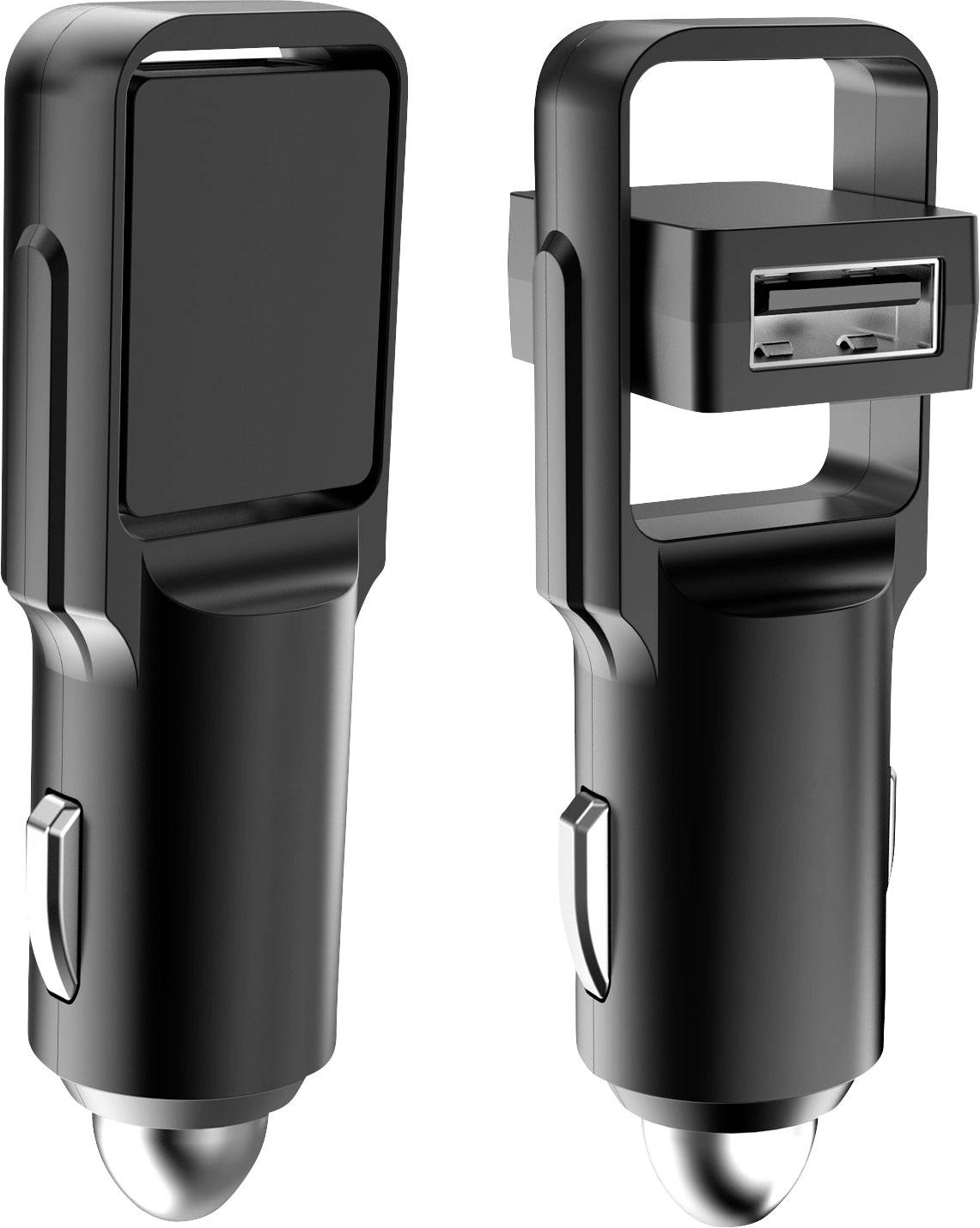 RealPower 219735 Caricatore USB USB Ricarica rapida Nero Automobile Caricatore rapido-1