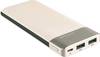 RealPower PB-8000 Power bank 8000 mAh LiPo Champagne Indicazione di stato