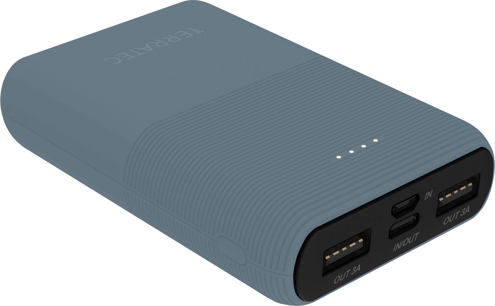 Terratec P100 Power bank 10000 mAh LiPo Blu