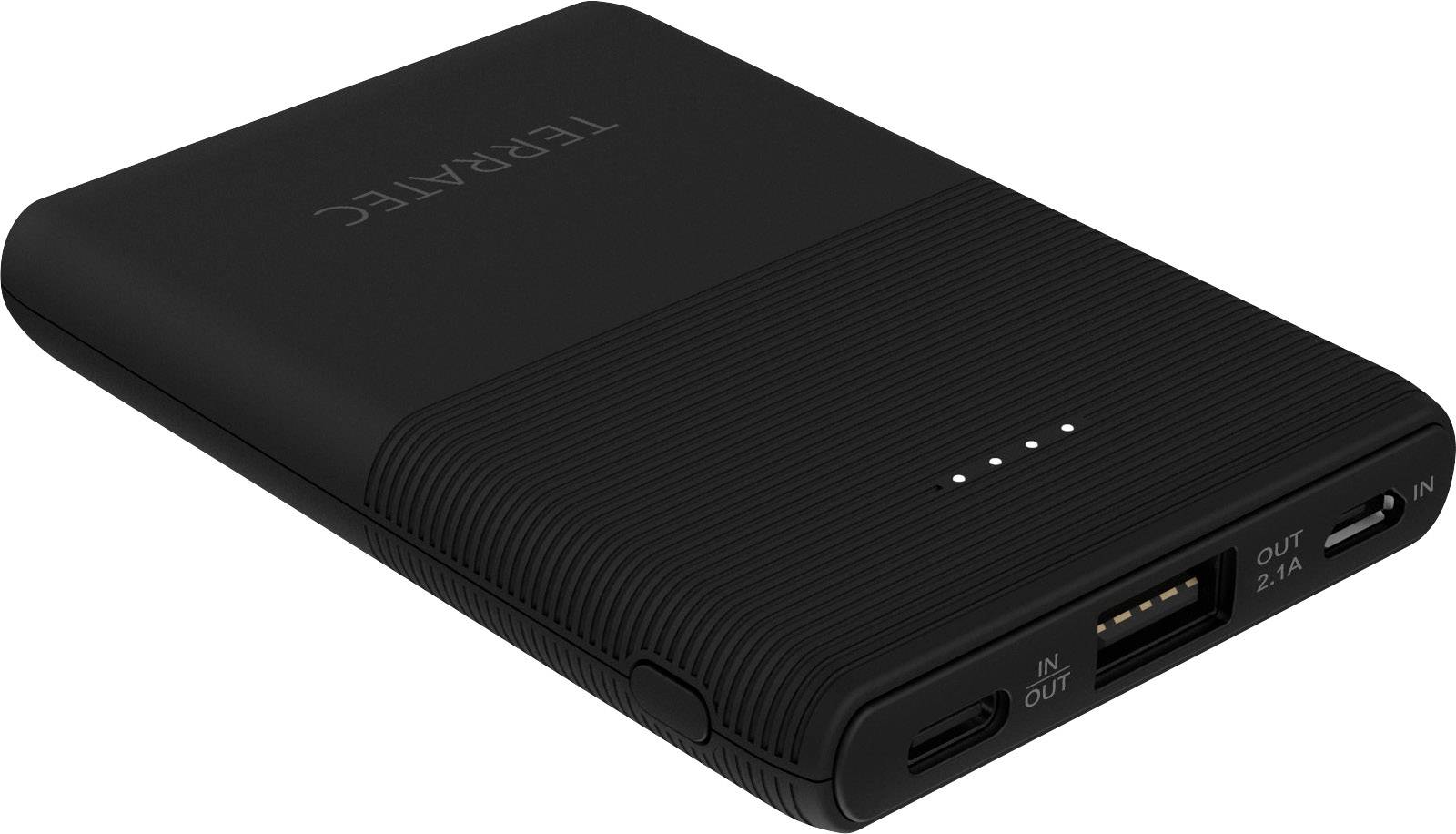 Terratec P50 Power bank 5000 mAh LiPo Nero