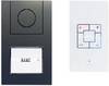 m-e modern-electronics Vistus AD ALU 4010 A Vistus Citofono Cablato Kit completo Casa Monofamiliare Antracite
