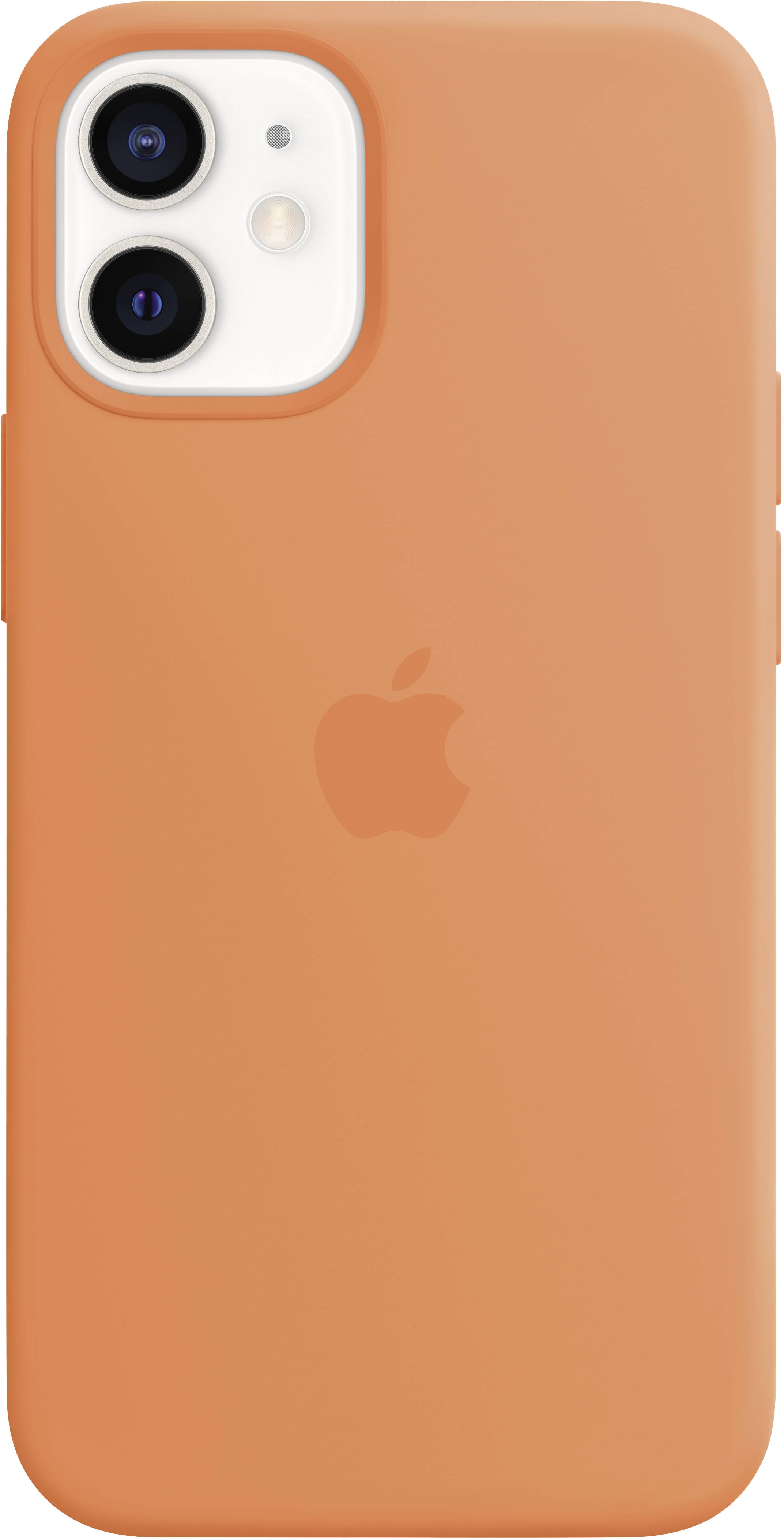 Apple Case with MagSafe - Case für Mobiltelefon - Silikon - Kumquat - für iPhone 12 mini (MHKN3ZM/A)-0