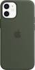 Apple Custodia MagSafe in silicone per iPhone 12 mini - Verde Cipro