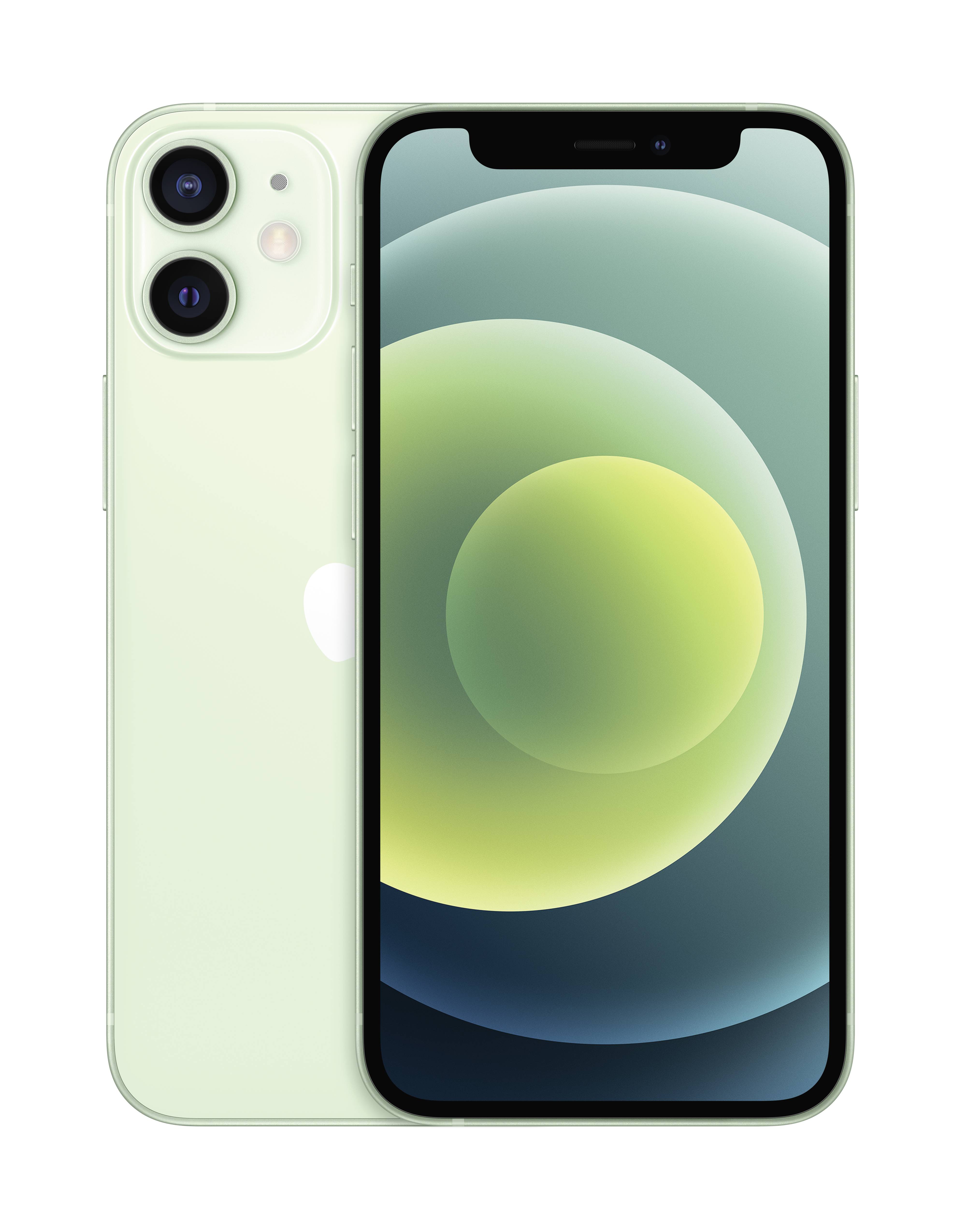 Apple refurbished iPhone 12 mini Merce B (articolo assistito / molto buono) 128 GB 5.4 pollici (13.7 cm) iOS 14 12 Megapixel Verde