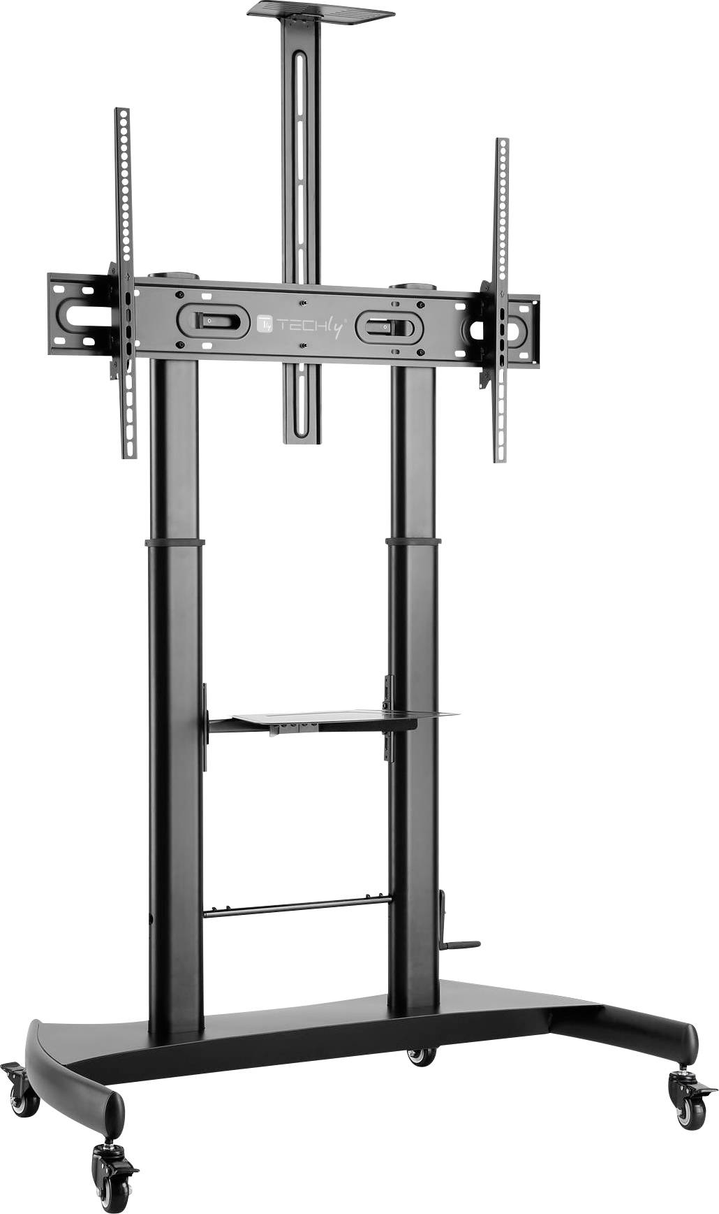 TECHly ICA-TR36 Carrello per TV 152,4 cm (60") - 254,0 cm (100") Regolabile in altezza, Inclinabile-0