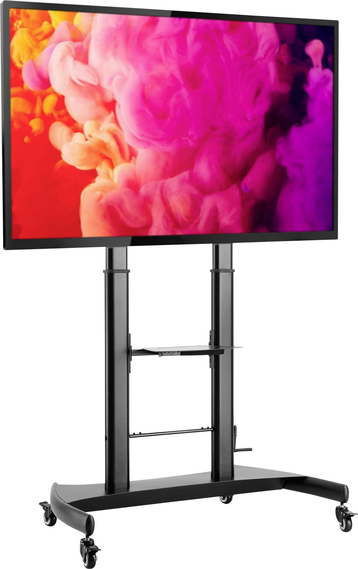 TECHly ICA-TR36 Carrello per TV 152,4 cm (60") - 254,0 cm (100") Regolabile in altezza, Inclinabile-1