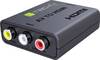 TECHLY Convertitore AV 3 RCA ad HDMI Nero