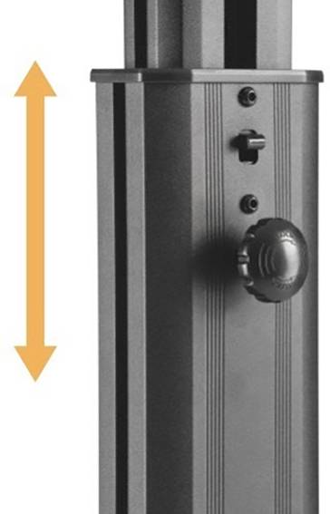 TECHly ICA-TR42 Carrello per TV 33,0 cm (13") - 81,3 cm (32") Inclinabile, Rotante, Girevole-2