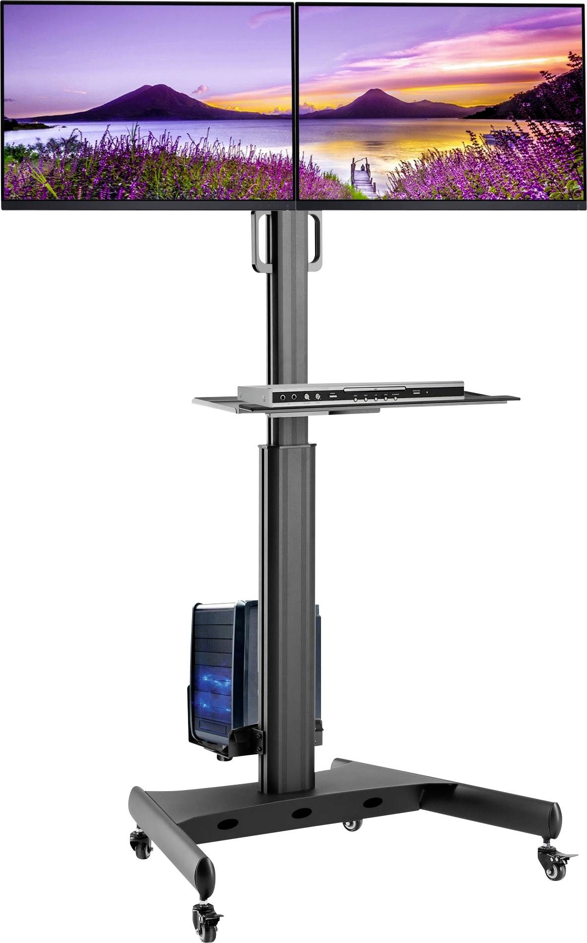 TECHly ICA-TR42 Carrello per TV 33,0 cm (13") - 81,3 cm (32") Inclinabile, Rotante, Girevole-5