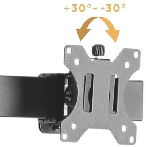 TECHly ICA-TR42 Carrello per TV 33,0 cm (13") - 81,3 cm (32") Inclinabile, Rotante, Girevole-6