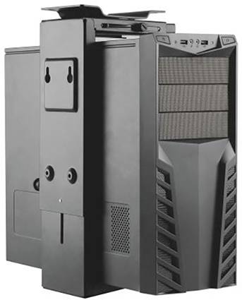 Supporto per PC TECHly Tavolo/Parete ICA-CS-66 ICA-CS-66 Nero Carico massimo fino a=10 kg-2