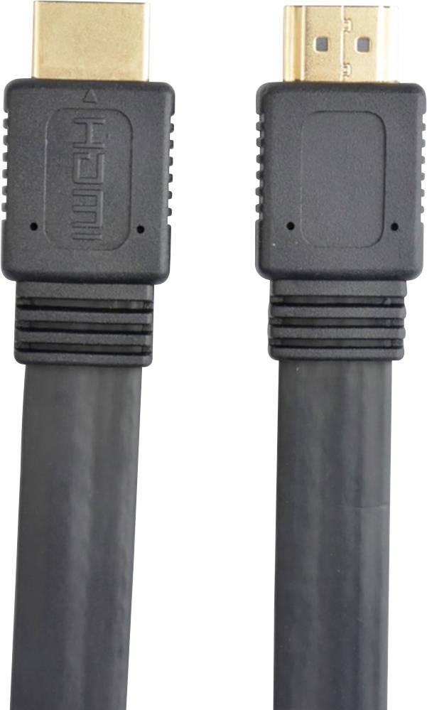 TECHly HDMI Cavo Spina USB-C® 5.00 m Nero ICOC-HDMI2-FE-050TY Cavo HDMI-2