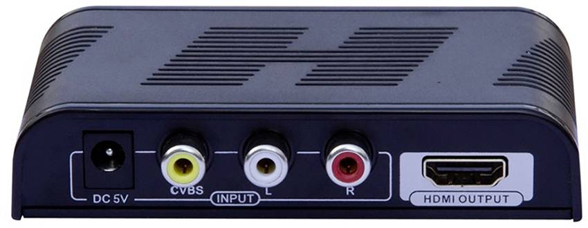 Convertitore da Video Composito CVBS e Audio a HDMI con scaler