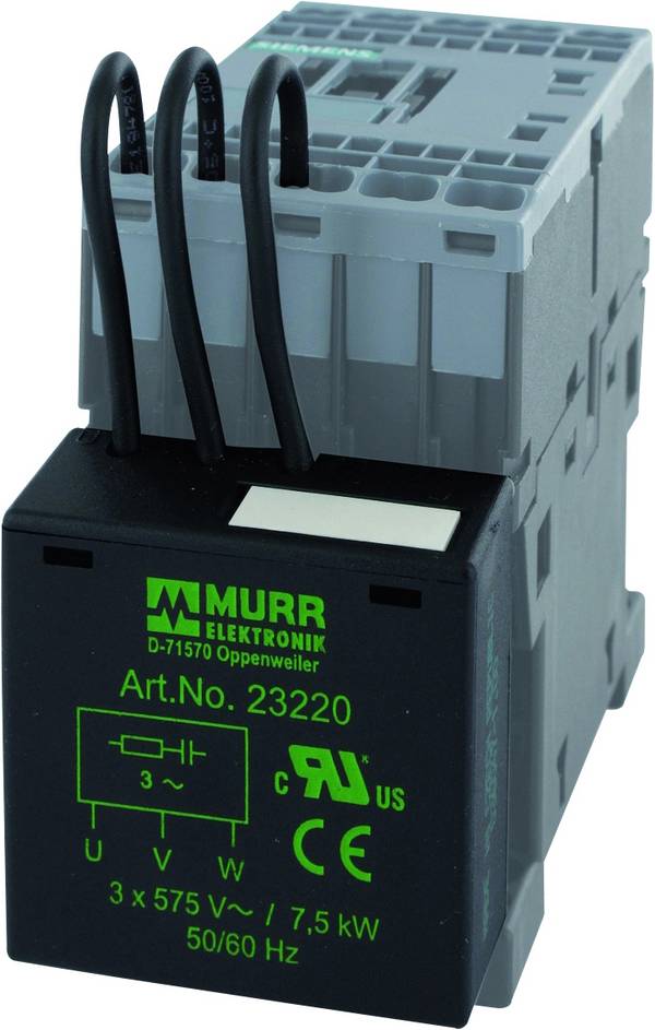 Murrelektronik  23220  23220  Filtro soppressione interferenze motore          (L x L x A) 31 x 45 x 42 mm  1 pz.