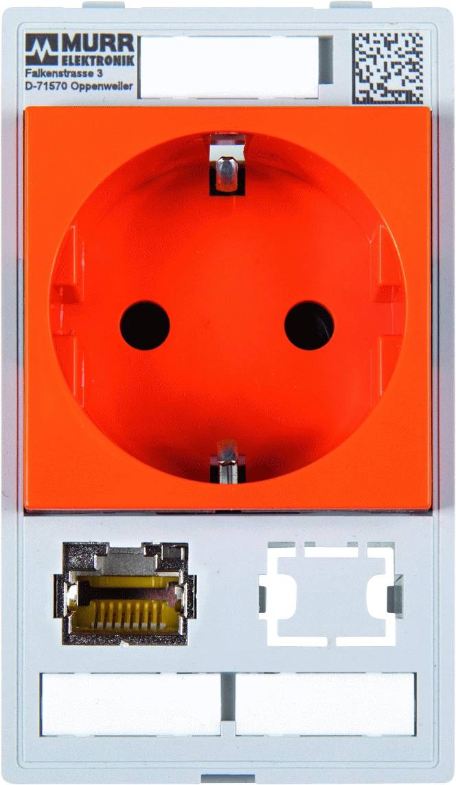 Inserto combinato a 1 inserto in Germania o. 1x RJ45 + 1x sezione dati Modlink MSDD Murrelektronik Contenuto: 1 pz.