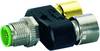 Murrelektronik 7000-41191-0000000 Pezzi a T M12 x 1 Spina dritta, Presa dritta Numero di poli: 5 1 pz. Pezzo