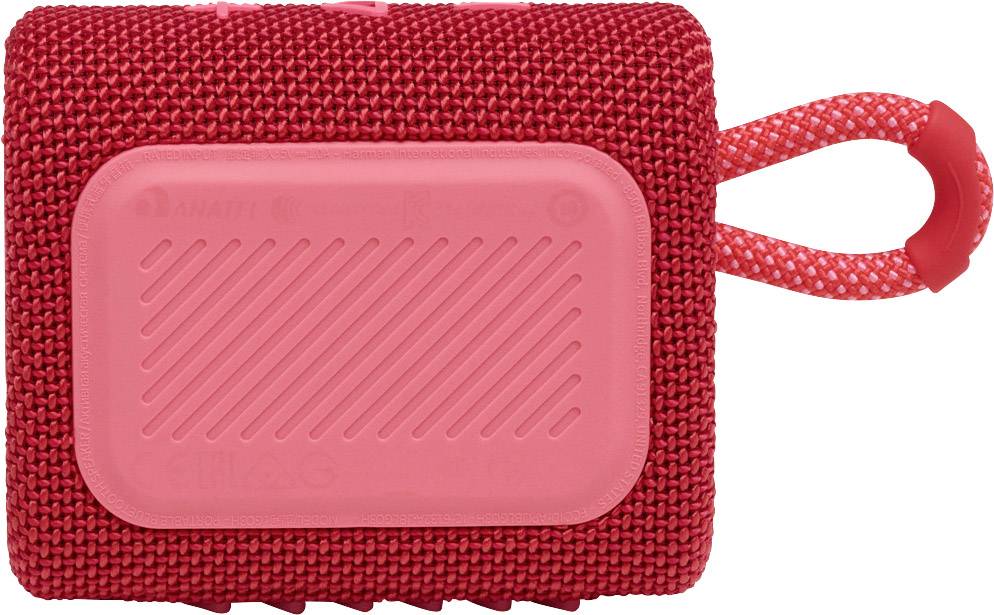 Jbl Go 3 Mini Speaker Bluetooth Rosso Impermeabile Ipx67 Cassa Bluetooth Wifi-5