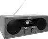 TechniSat Radio Internet da tavolo Internet, DAB+, FM AUX, Bluetooth, USB, WLAN, Internetradio incl. telecomando, Spotify Antracite