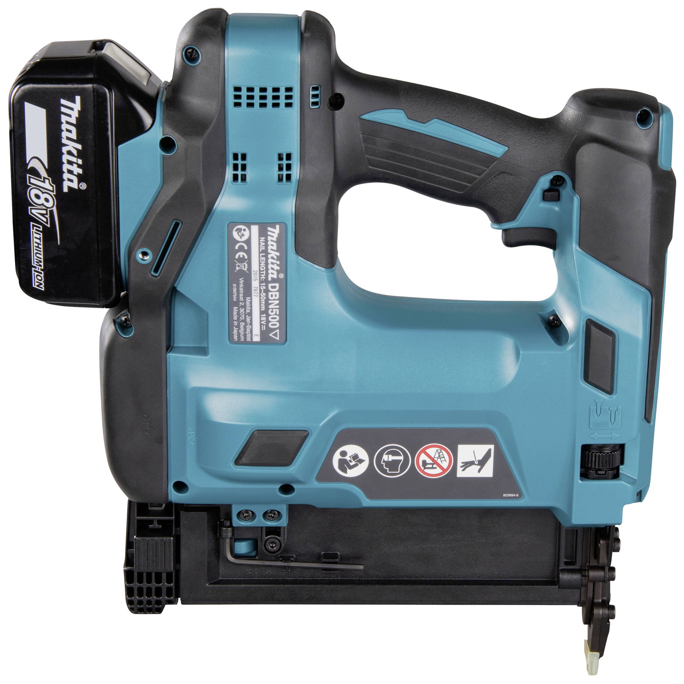 Makita DBN500Z DBN500Z Chiodatrice a batteria senza batteria-10