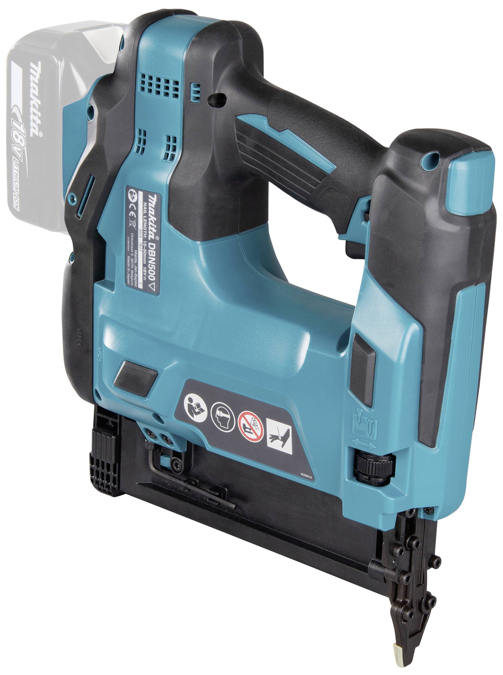 Makita DBN500Z DBN500Z Chiodatrice a batteria senza batteria-11