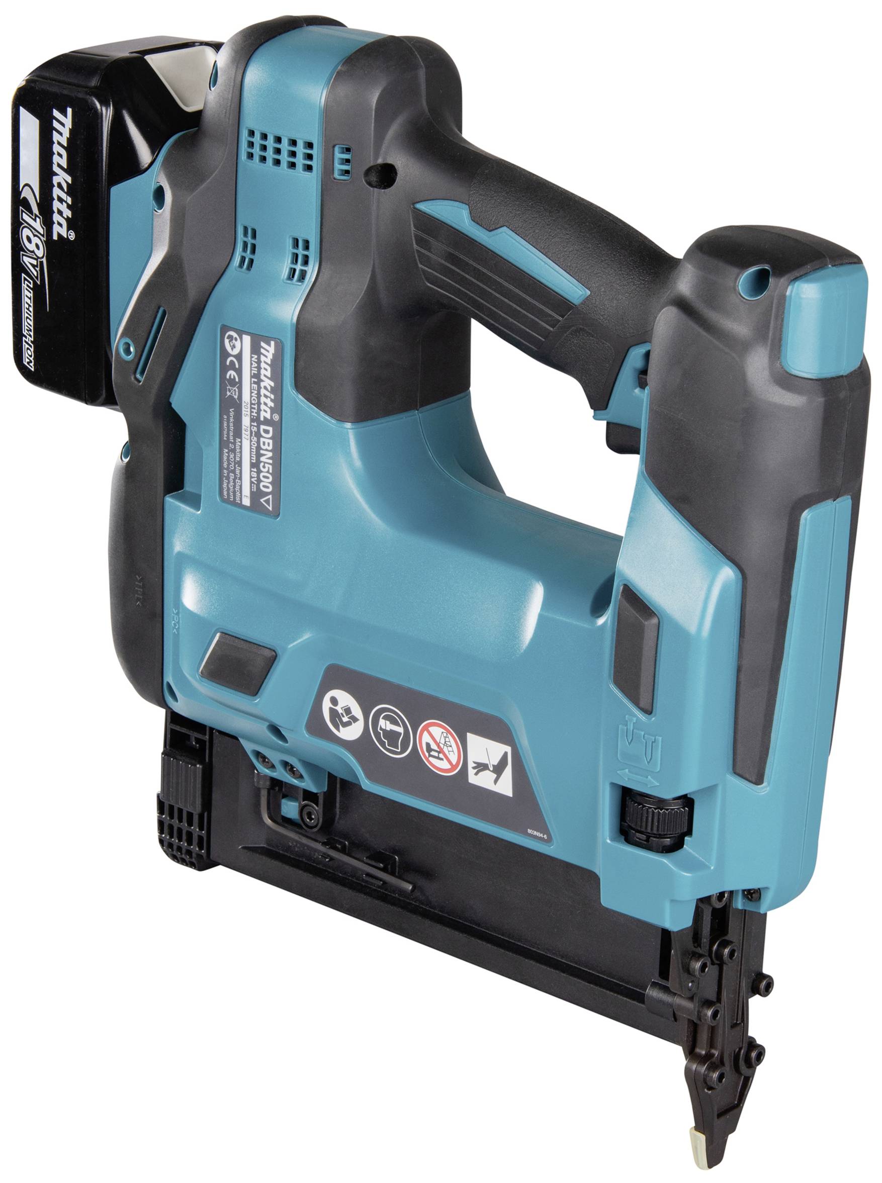 Makita DBN500Z DBN500Z Chiodatrice a batteria senza batteria-12