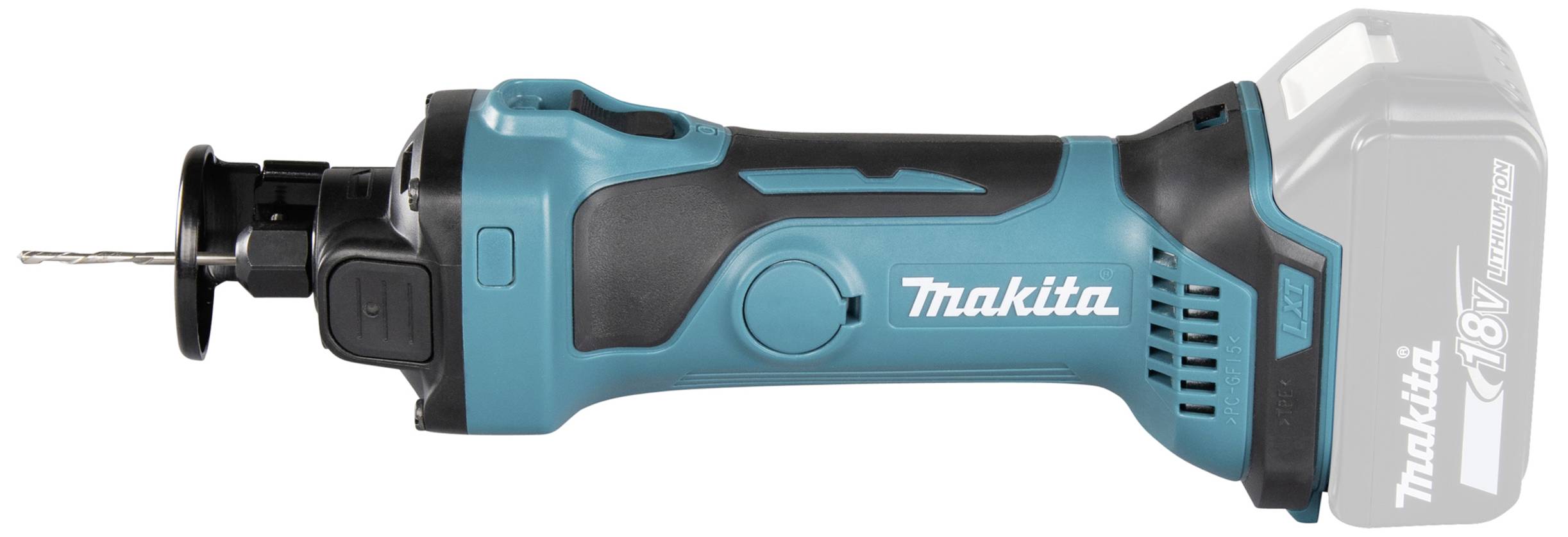 Taglio di rotazione della batteria Makita DCO180Z-1