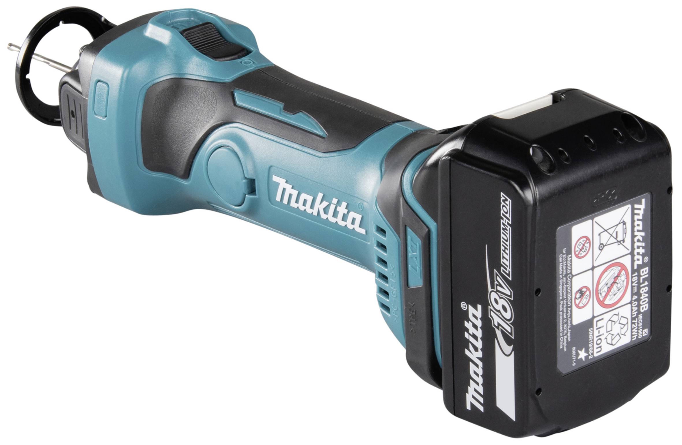 Taglio di rotazione della batteria Makita DCO180Z-4