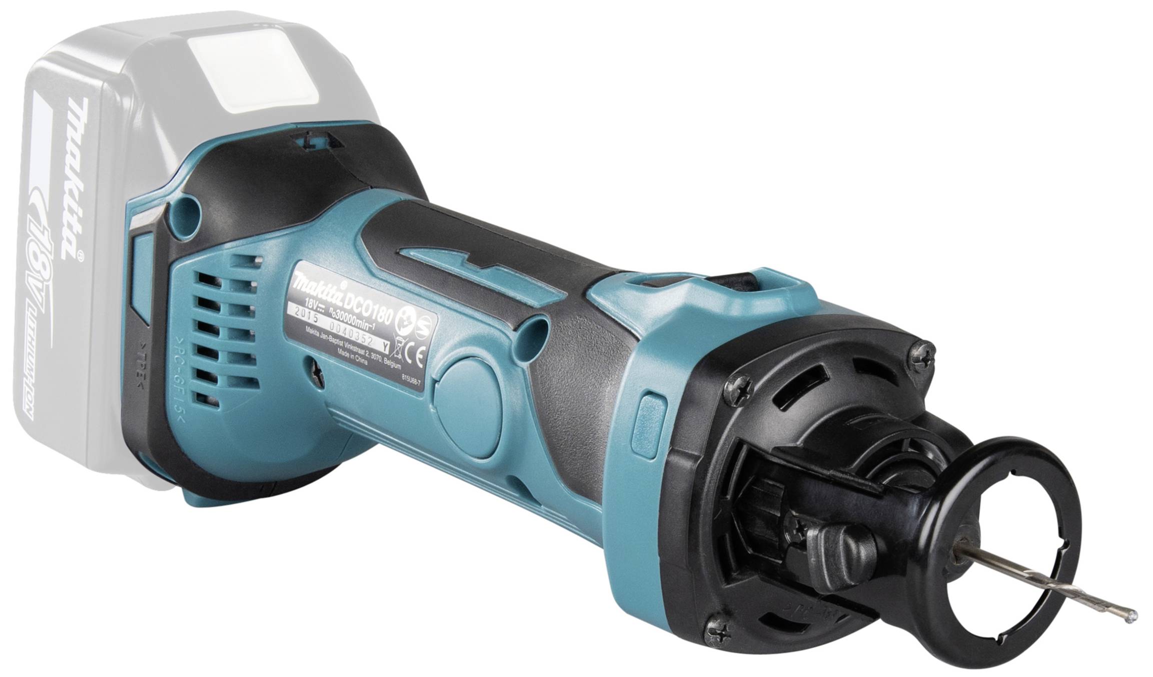Taglio di rotazione della batteria Makita DCO180Z-11