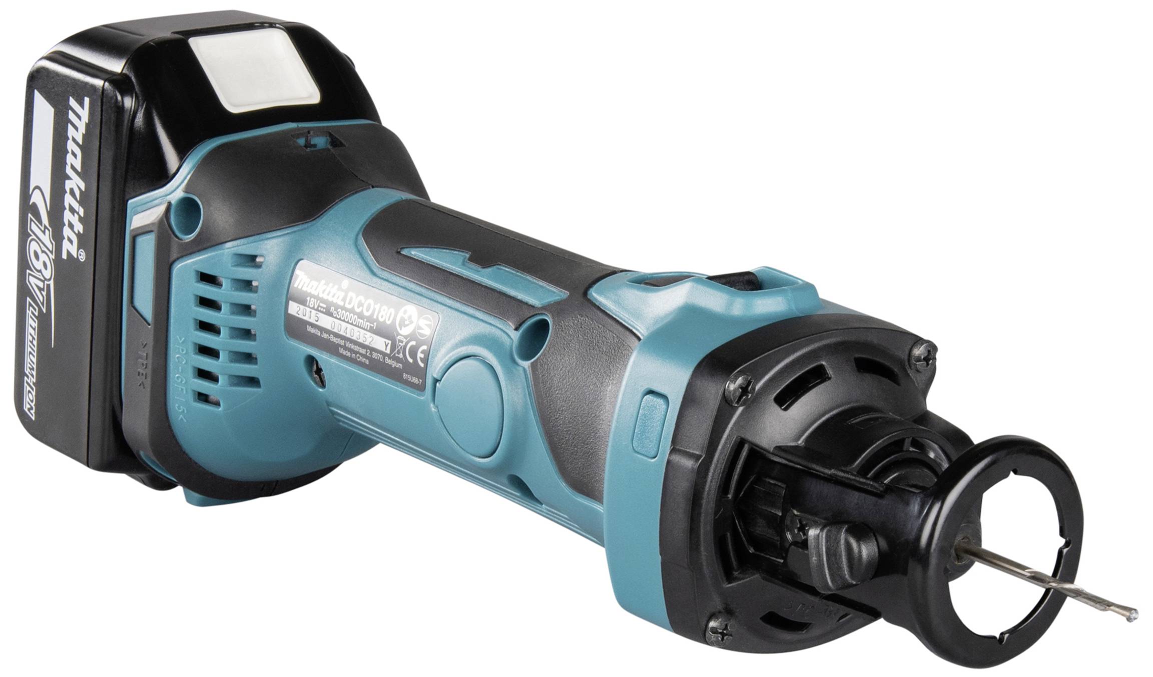 Taglio di rotazione della batteria Makita DCO180Z-12